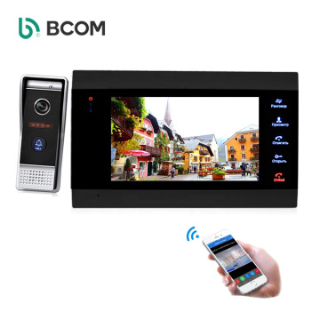 Bcom Popular Cheap Villa WiFi Intercom Türsprechanlage mit IP65 wasserdicht und Transfercall